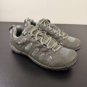 Cliffs by White Mountain Wall Hiking Shoes Women's 11M Gray Round Toe Lace-Up